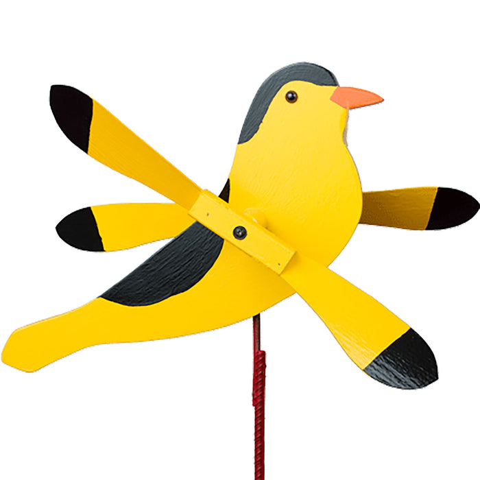 Goldfinch Whirlybird Wind Spinner