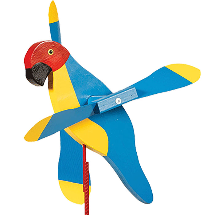 Macaw Whirlybird Wind Spinner