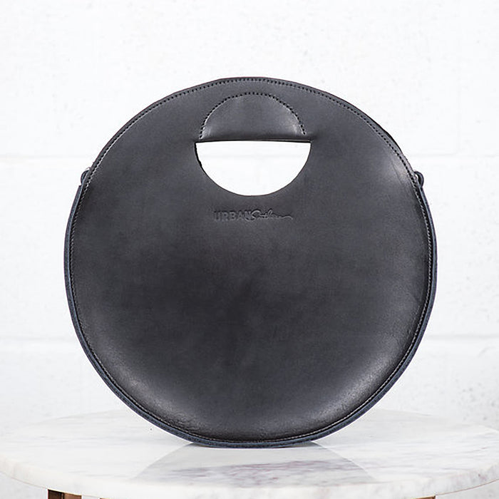 Urban Southern Leather Britt Circle Crossbody Bag