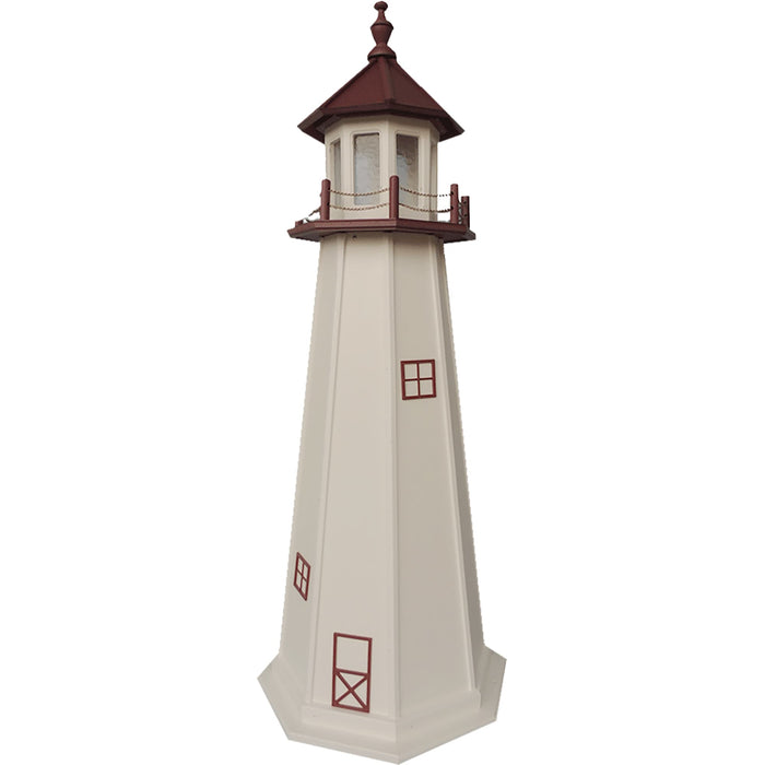 Marblehead Replica Wooden Lighthouse — Homestead Traditions