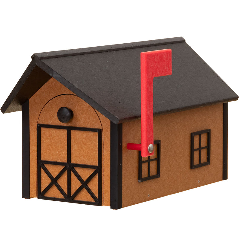 Amish Handmade Poly Vinyl Country Mailbox