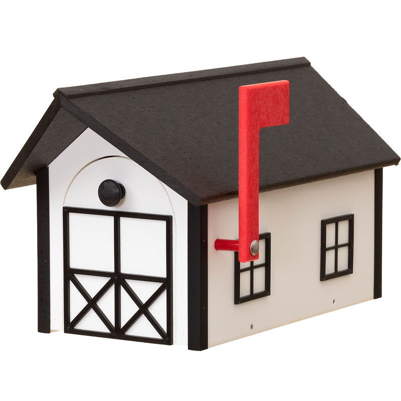 Amish Handmade Poly Vinyl Country Mailbox