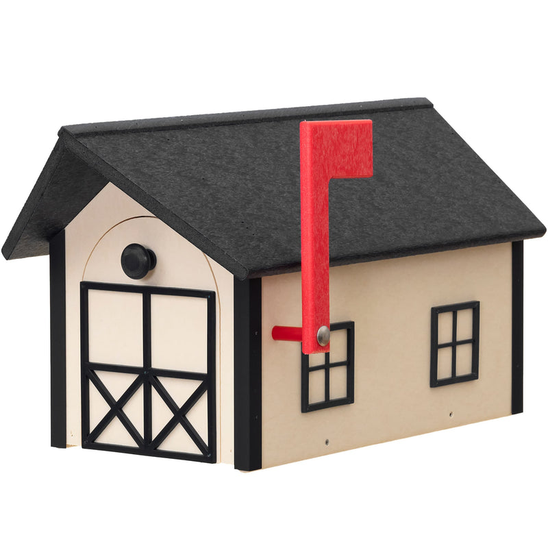 Amish Handmade Poly Vinyl Country Mailbox