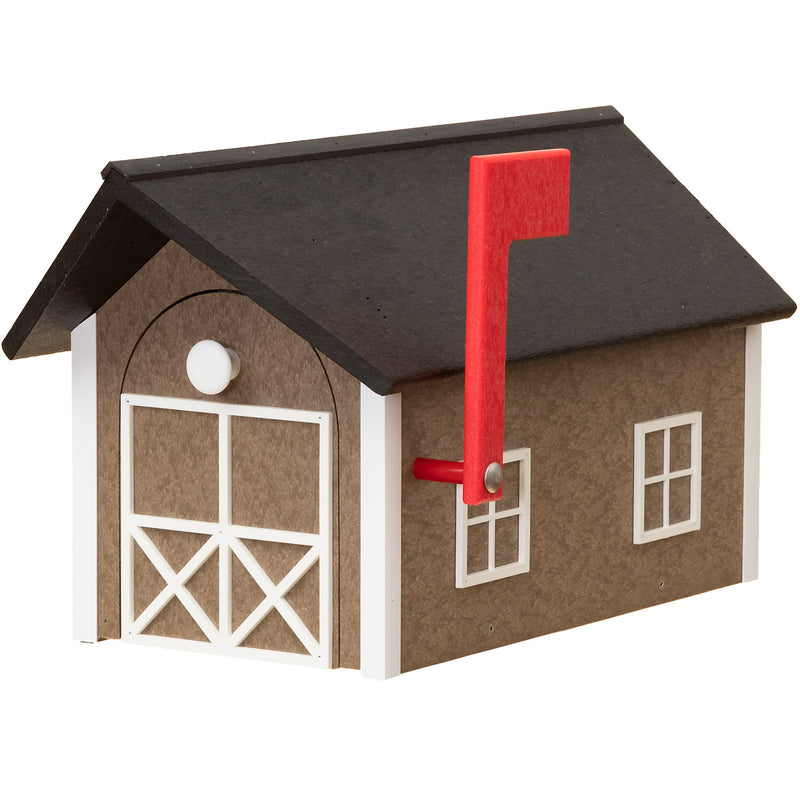 Amish Handmade Poly Vinyl Country Mailbox