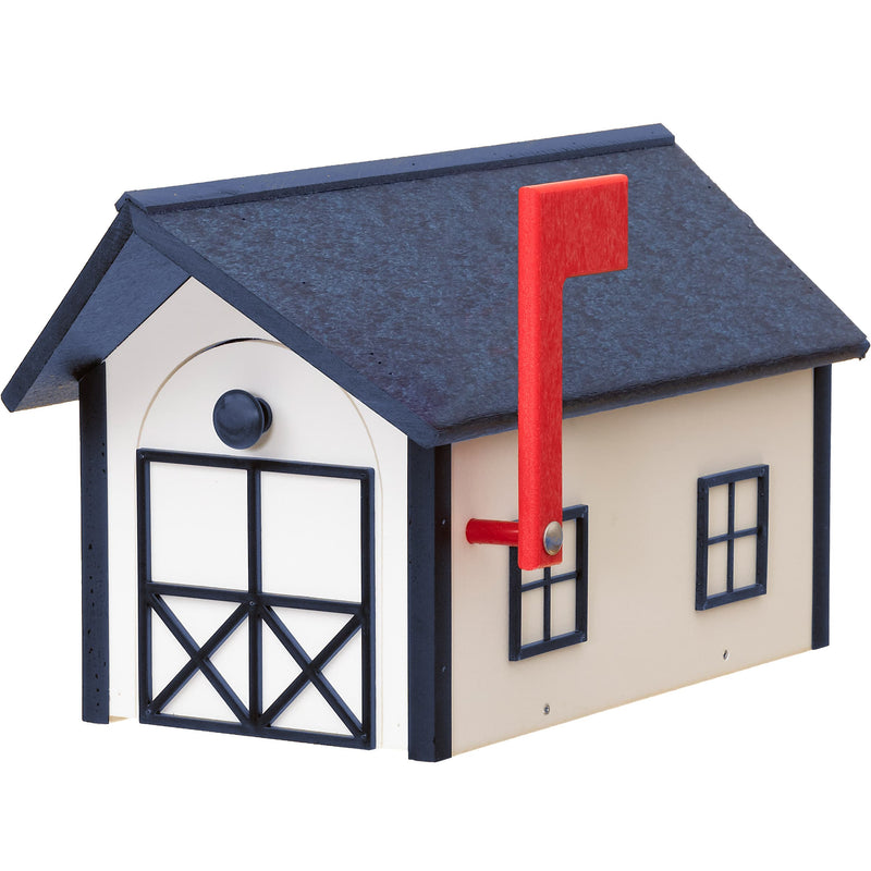 Amish Handmade Poly Vinyl Country Mailbox