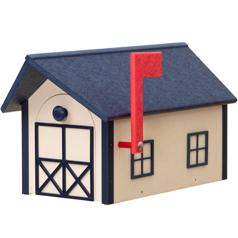 Amish Handmade Poly Vinyl Country Mailbox