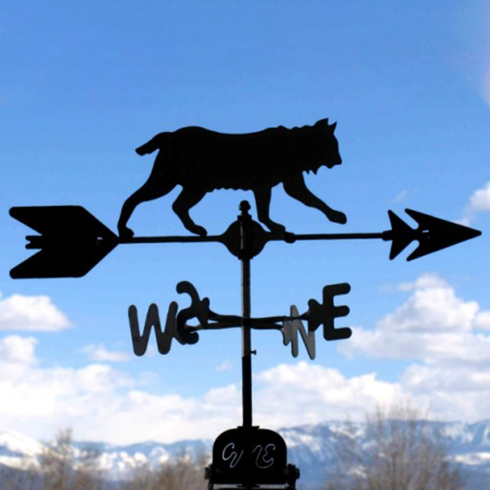 Bobcat Silhouette Steel Weathervane