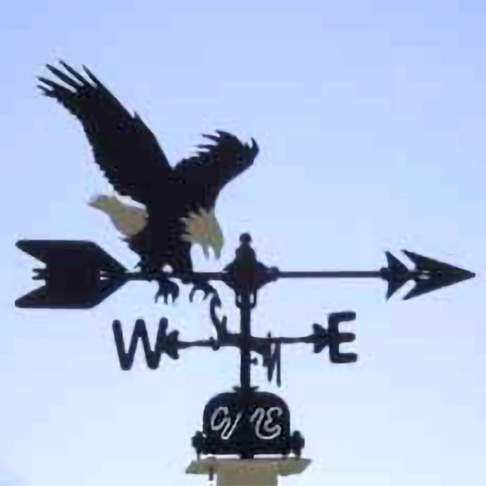 Eagle Silhouette Steel Weathervane