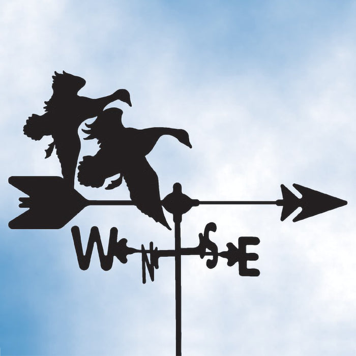 Geese Silhouette Steel Weathervane