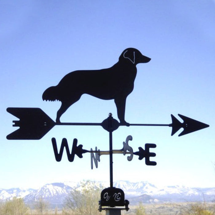 Retriever Silhouette Steel Weathervane