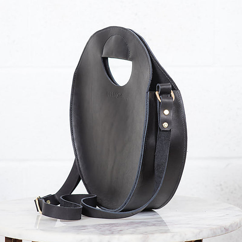 Urban Southern Leather Britt Circle Crossbody Bag