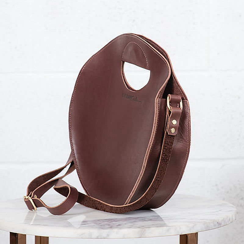 Urban Southern Leather Britt Circle Crossbody Bag