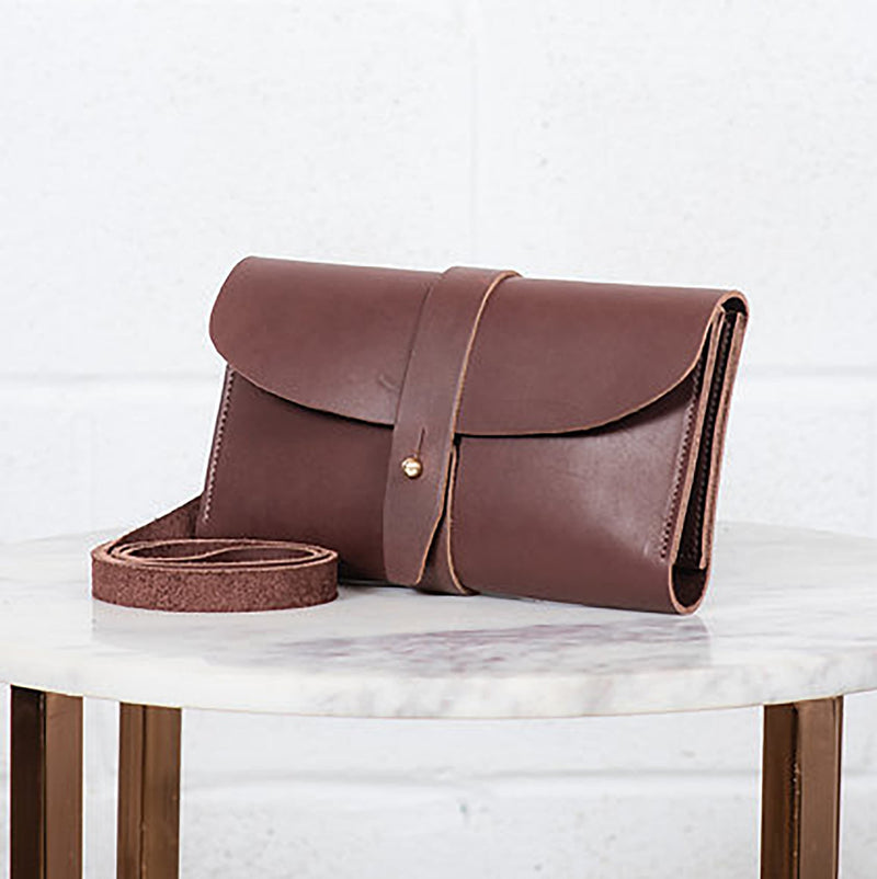 Urban Southern Leather Crossbody Wallet