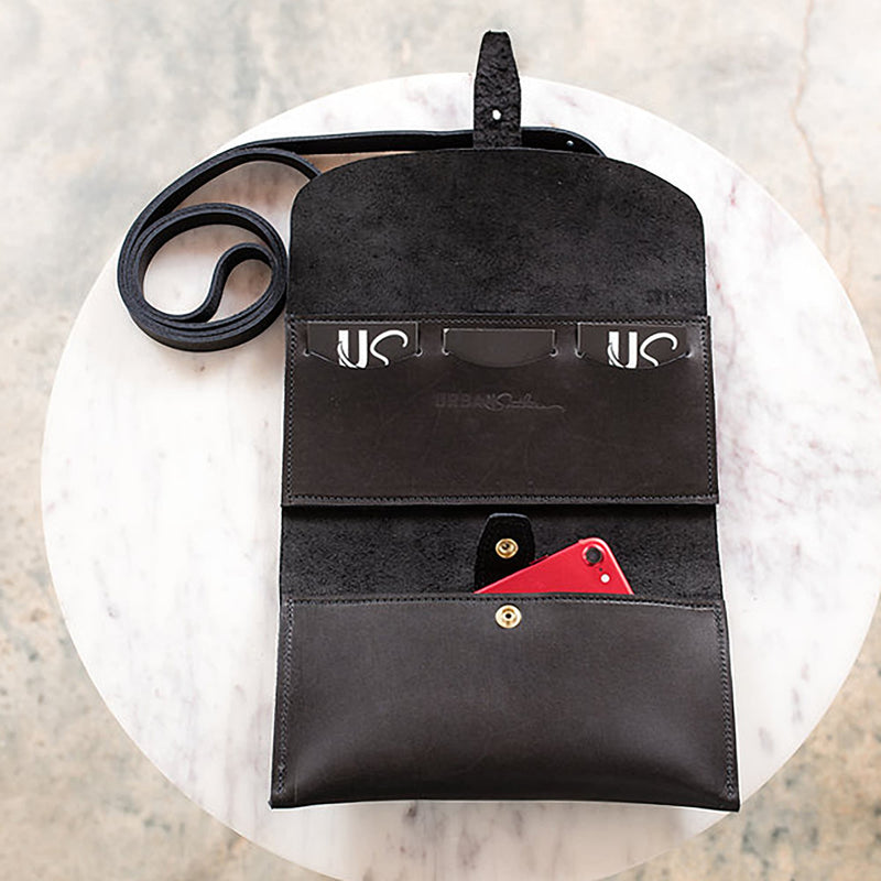 Urban Southern Leather Crossbody Wallet