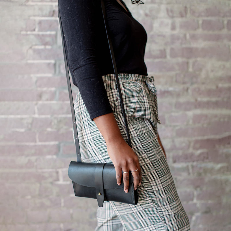 Urban Southern Leather Crossbody Wallet