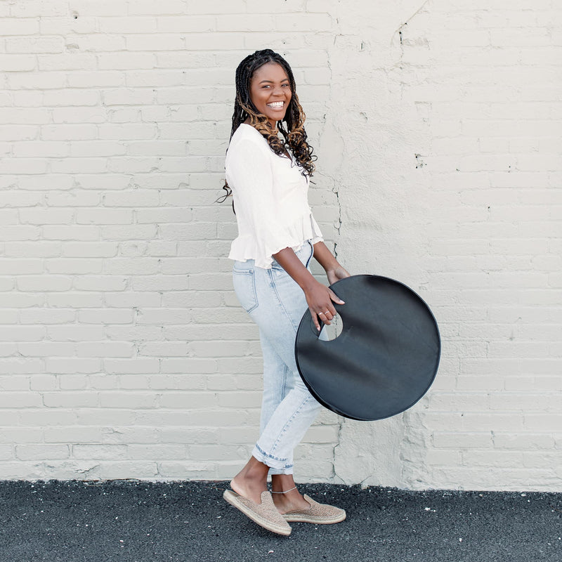 Urban Southern Leather Carrollton Circle Tote
